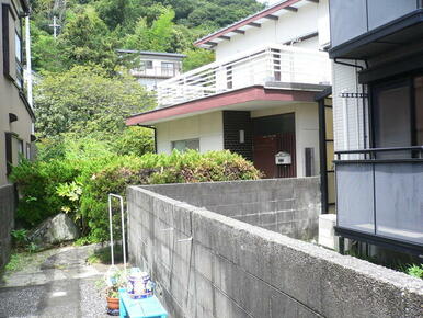 既存の北側の建物の部分です。