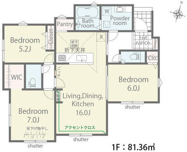 3号棟　間取り図