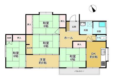 ■静かな住宅街の角地で自然を感じながらの生活♪■４部屋の和室で落ち着いた生活