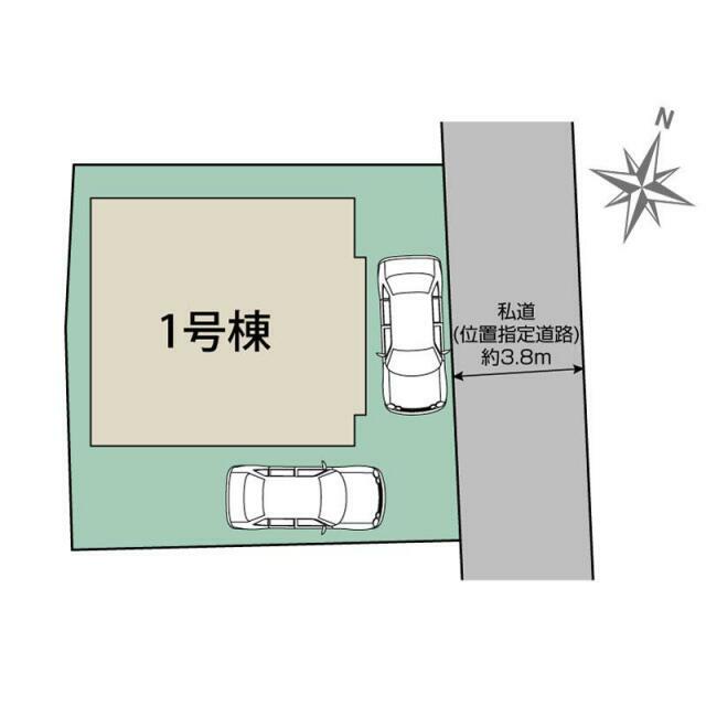 千葉市花見川区宮野木台1丁目1棟 区画図