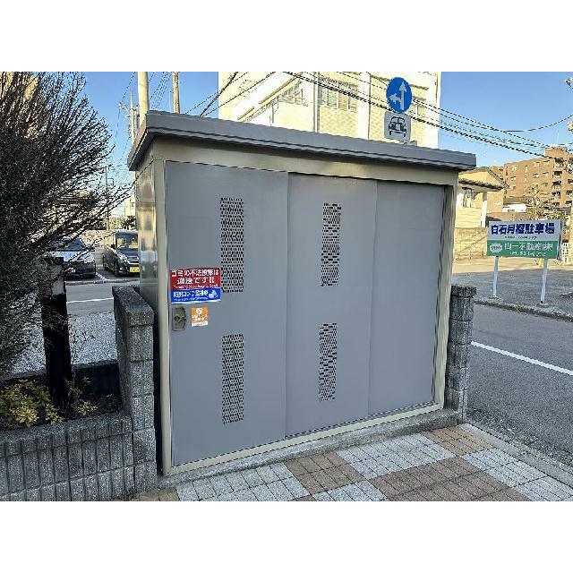 入居者様専用ゴミ庫となります