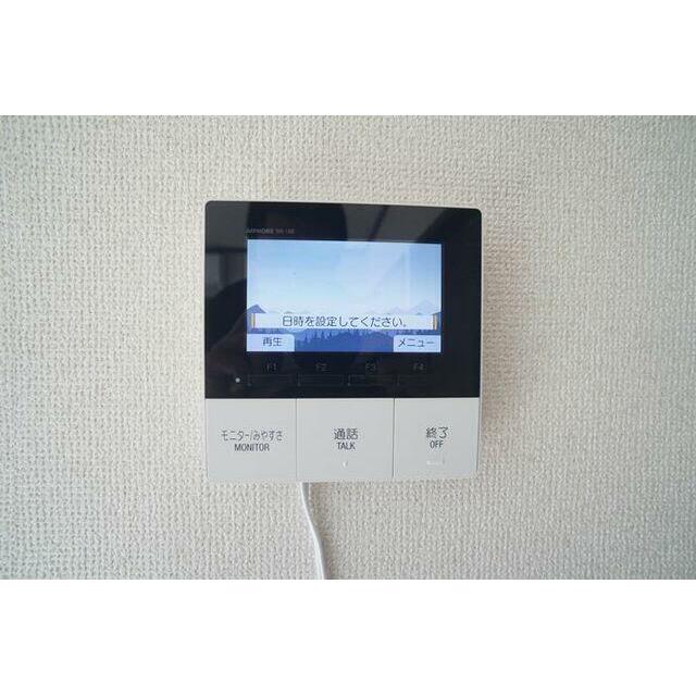 来客者を確認できるモニターフォンで安心♪