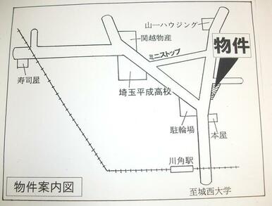 現地案内図