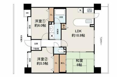 現状でのお引渡し。定額リフォームパック（オプション）利用可。詳細はお問合せください。