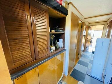 玄関収納あり♪（引越し前）