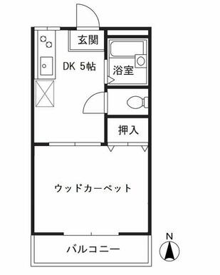 お部屋は和室（ウッドカーペット施工）
