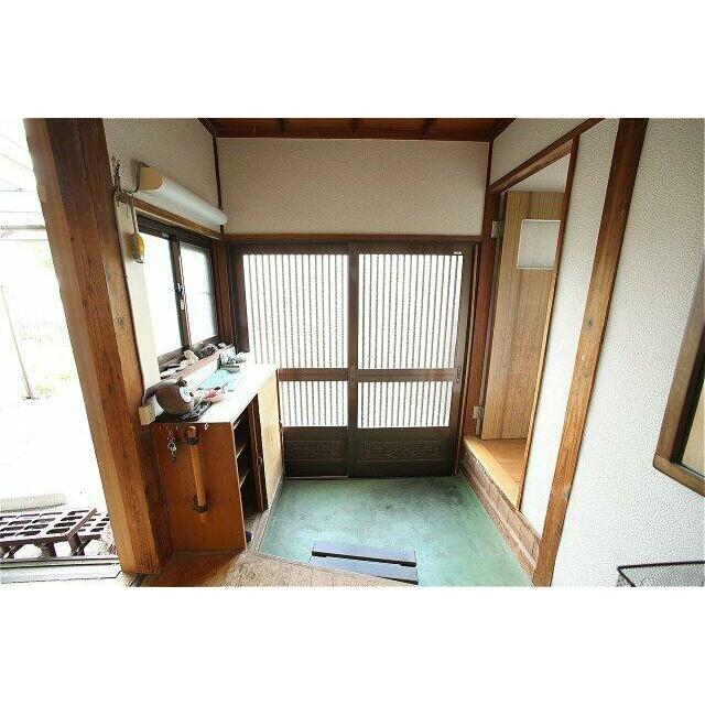 毎日通る玄関はこちらです