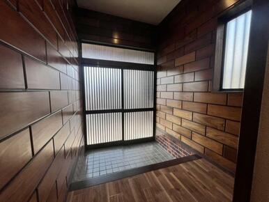 ゆとりのある玄関！