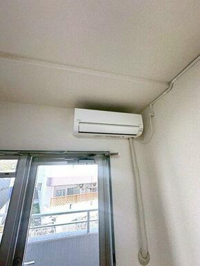 エアコン付で快適に過ごせます