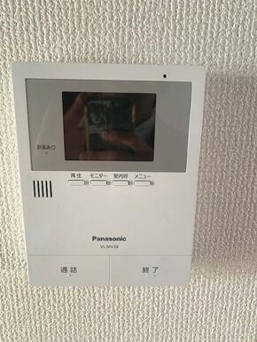 モニター付きインターホン