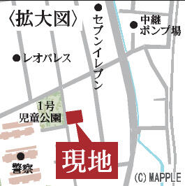 現地案内図・拡大
