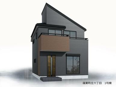 完成予想図（外観）