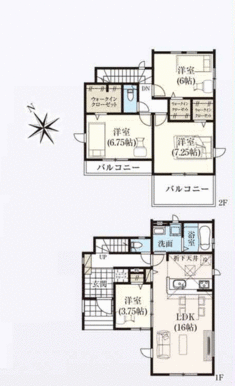 １４号棟　間取り図