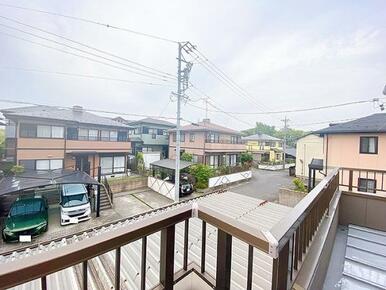 「ベランダ」ベランダからの景色です