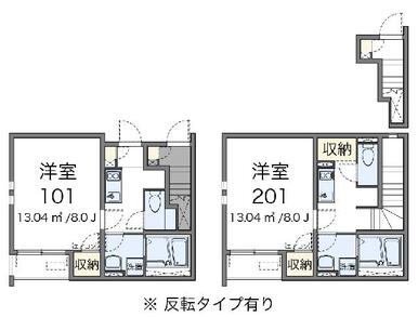 代表的な間取のため実際の間取とは異なる場合があります