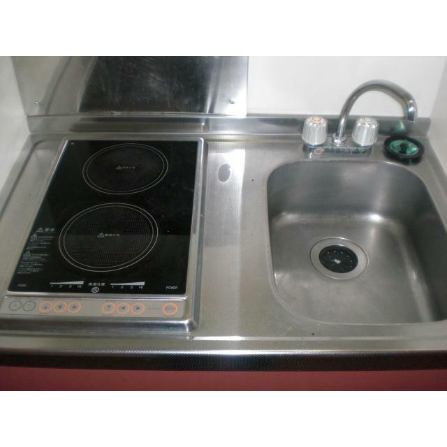 ２口電気コンロ