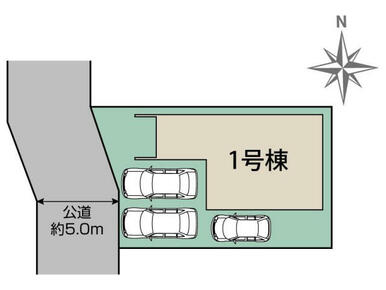 豊橋市高師町西沢1棟 区画図