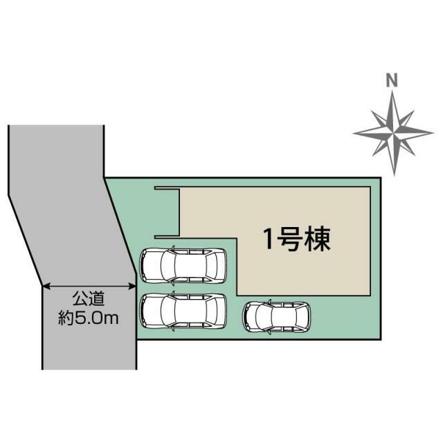 豊橋市高師町西沢1棟 区画図