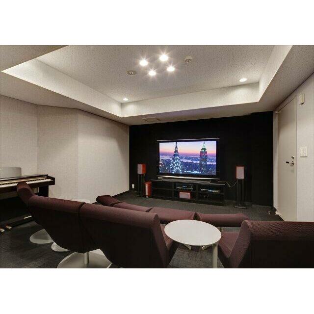 シアター＆ミュージックルーム（防音室）です。イメージ写真です。利用料が別途必要です。
