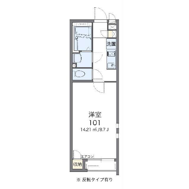 代表的な間取のため実際の間取とは異なる場合があります