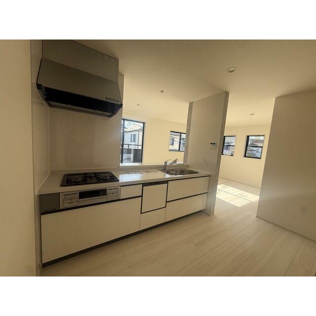 夕食を作りながら翌朝のお弁当の下ごしらえも楽勝（1号棟）