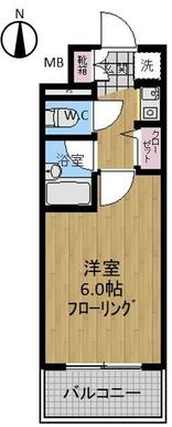 6帖の１K