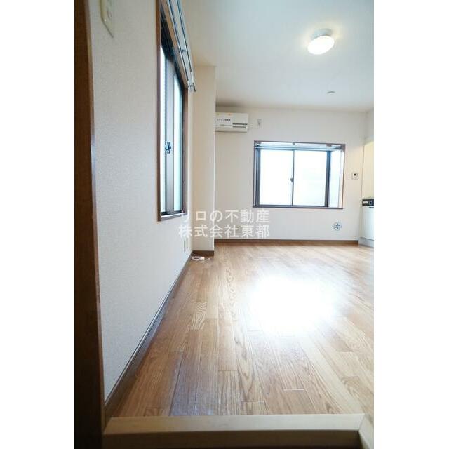 玄関から見たお部屋です♪