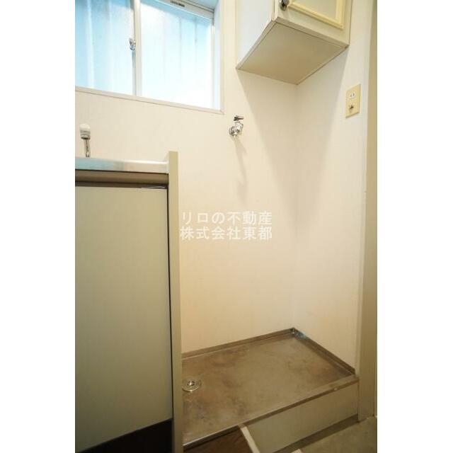 洗濯機置場には防水パンを設置！水漏れも安心です◎