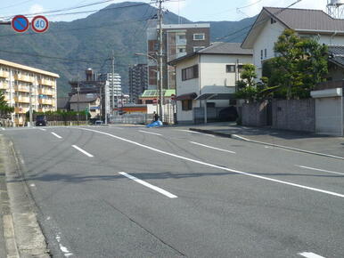 前面道路