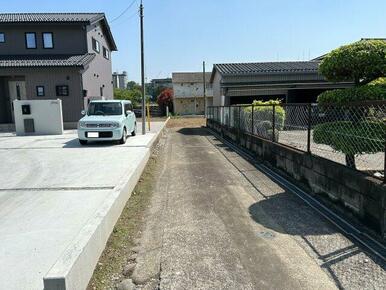 前面道路