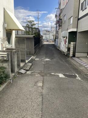 前面道路