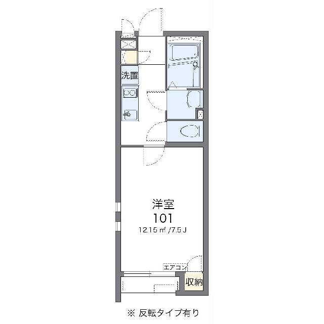 代表的な間取のため実際の間取とは異なる場合があります