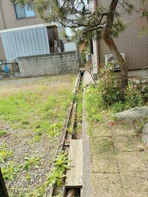 北側の境界