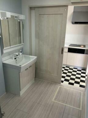 身支度・洗濯・お風呂と毎日大活躍の洗面スペース＾＾