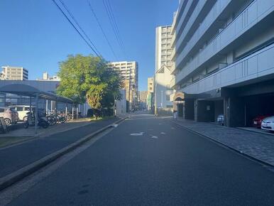 前面道路写真