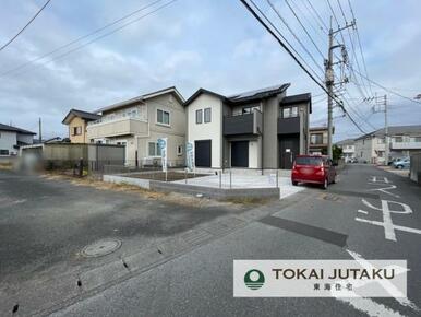 東側約4.1M、北側約4.6M幅員の道路角地＾＾