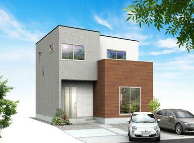 2号棟　完成予想パース