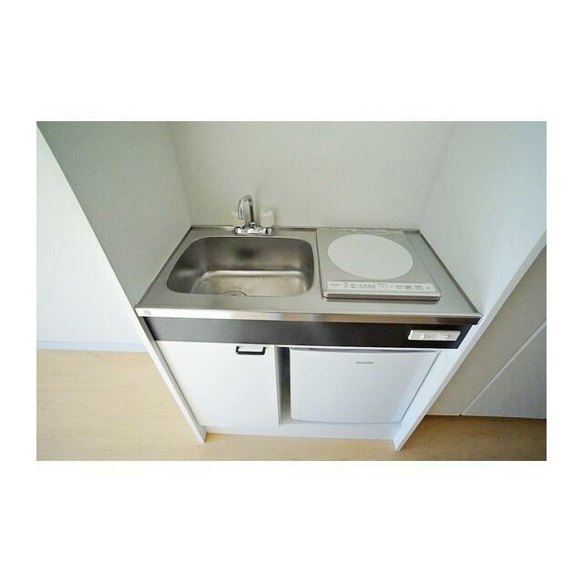 IHコンロ・ミニ冷蔵庫付キッチン