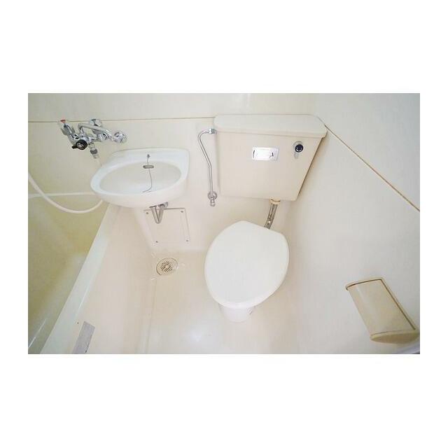 清潔感あるユニットバス