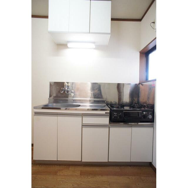 自炊派にはうれしい☆ガスコンロ設置可能キッチンです♪