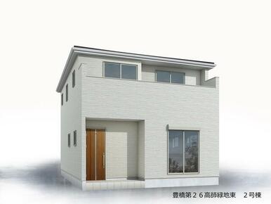 完成予想図（外観）