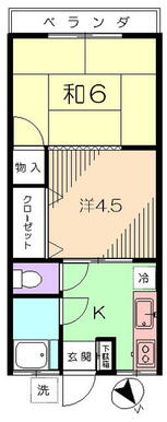 ハイムふづき間取り図