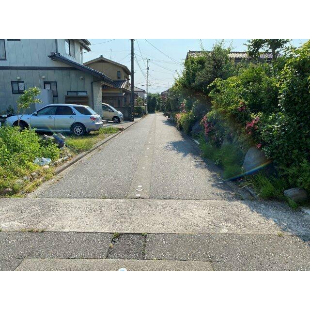 前面道路は融雪あり