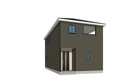 １号棟　外観　完成予想図