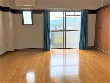 東向きベランダ