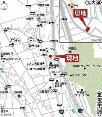 現地案内図