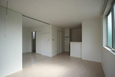 １２帖の広々ＬＤＫです。