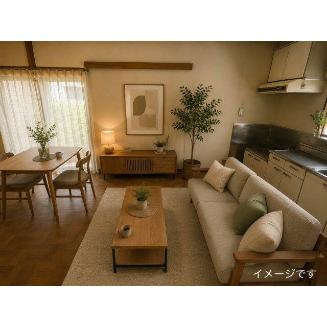 家具を配置した場合のイメージ画像です。※実際には家具は含まれません。