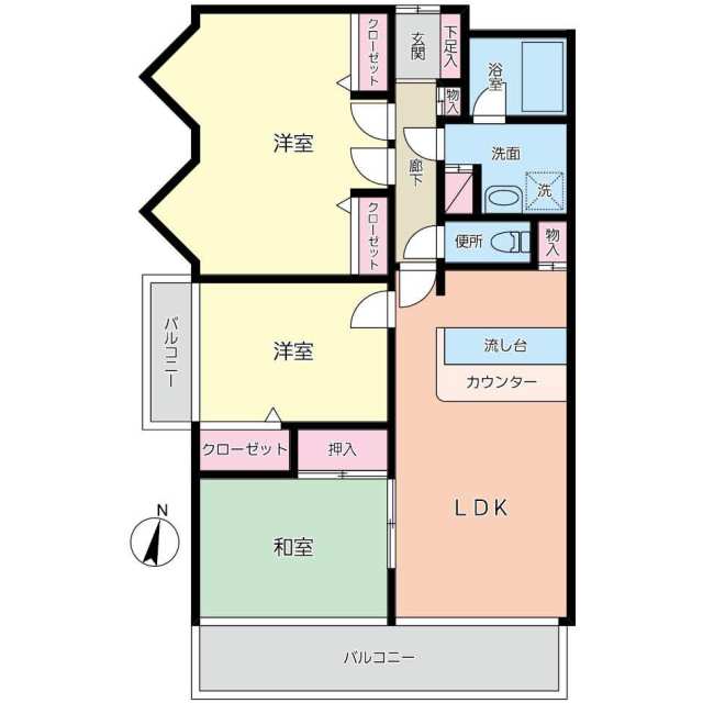物件画像 福岡市博多区 青木１丁目 (福岡空港駅) 5階 3LDK