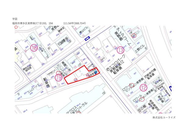 物件画像 福岡市博多区 美野島３丁目 (博多駅) 店舗用地